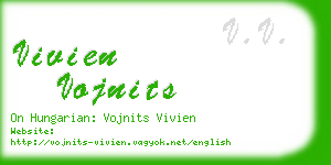 vivien vojnits business card